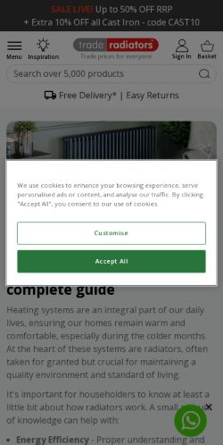 Mobile page screenshot