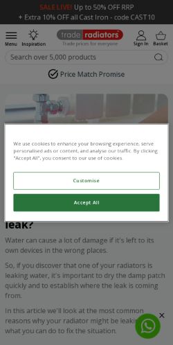 Mobile page screenshot