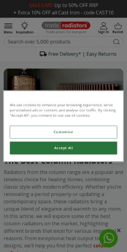 Mobile page screenshot