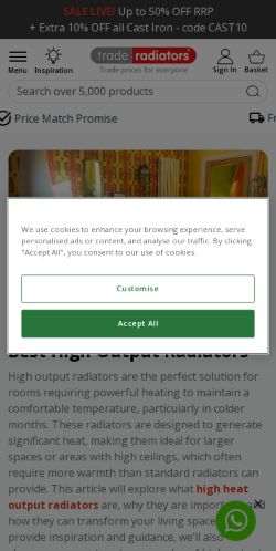 Mobile page screenshot