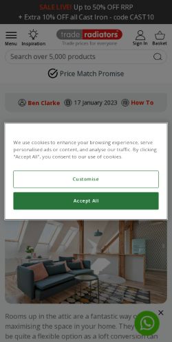Mobile page screenshot