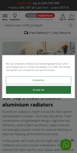 Mobile page screenshot