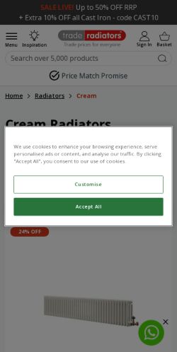 Mobile page screenshot