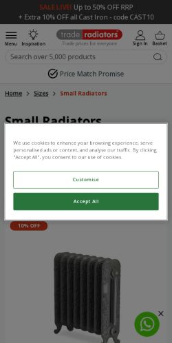 Mobile page screenshot