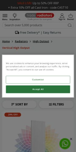 Mobile page screenshot