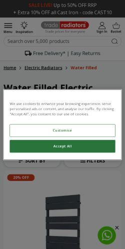 Mobile page screenshot