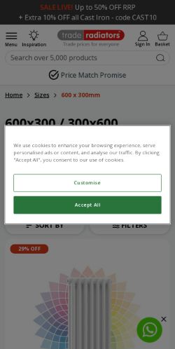 Mobile page screenshot