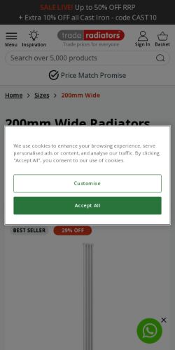 Mobile page screenshot