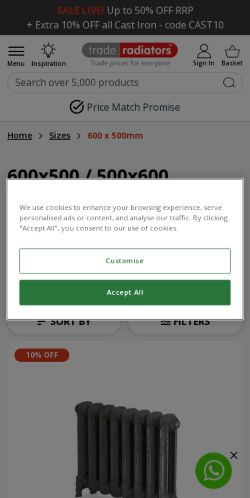 Mobile page screenshot