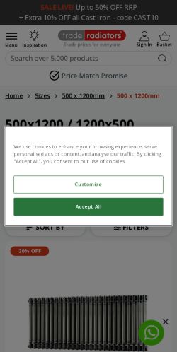 Mobile page screenshot