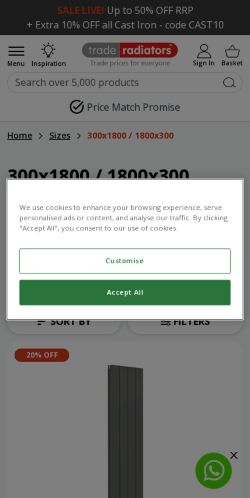 Mobile page screenshot