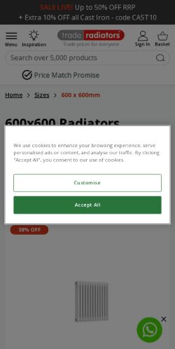 Mobile page screenshot