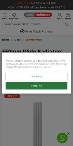 Mobile page screenshot