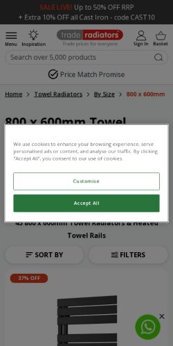 Mobile page screenshot