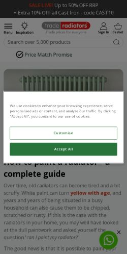 Mobile page screenshot