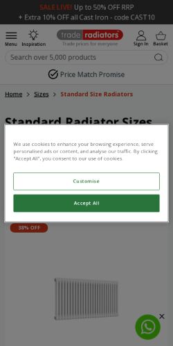 Mobile page screenshot