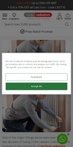 Mobile page screenshot