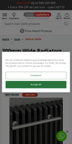 Mobile page screenshot