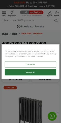 Mobile page screenshot