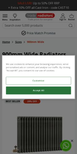 Mobile page screenshot