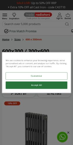 Mobile page screenshot