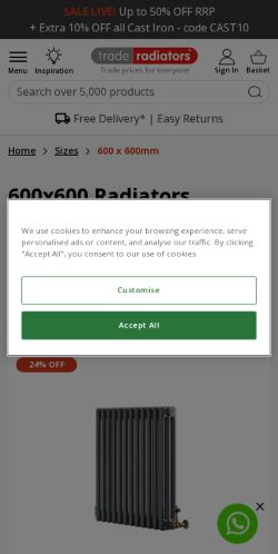 Mobile page screenshot