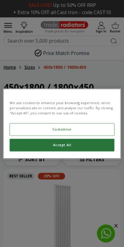 Mobile page screenshot