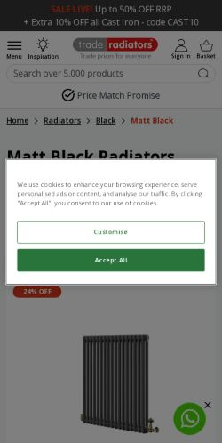 Mobile page screenshot