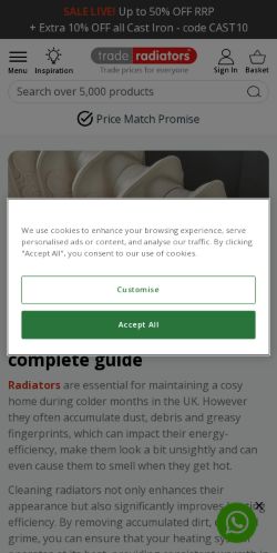 Mobile page screenshot