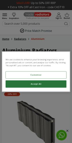 Mobile page screenshot