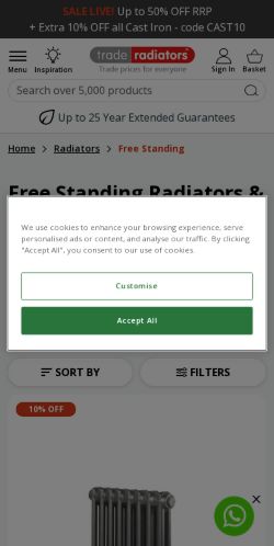 Mobile page screenshot