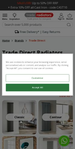 Mobile page screenshot