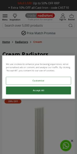 Mobile page screenshot