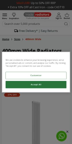 Mobile page screenshot