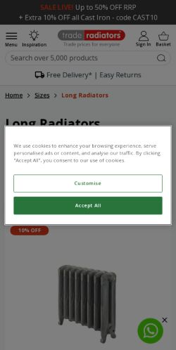 Mobile page screenshot