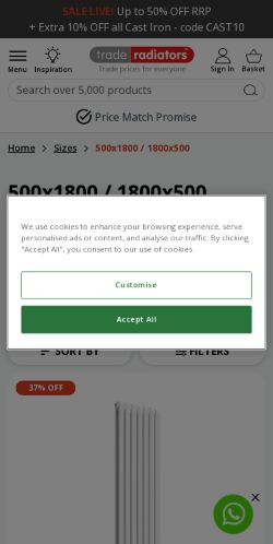 Mobile page screenshot