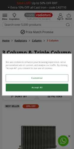 Mobile page screenshot
