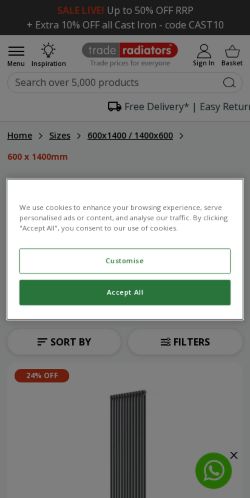 Mobile page screenshot