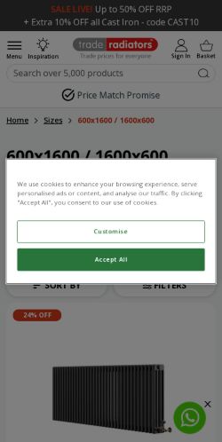 Mobile page screenshot