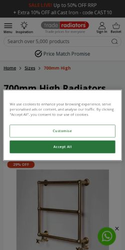 Mobile page screenshot