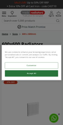 Mobile page screenshot