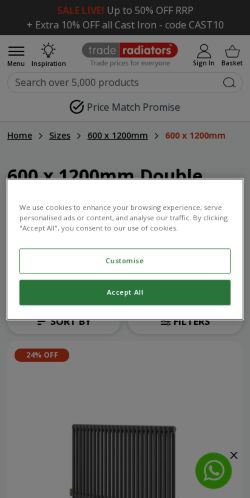 Mobile page screenshot