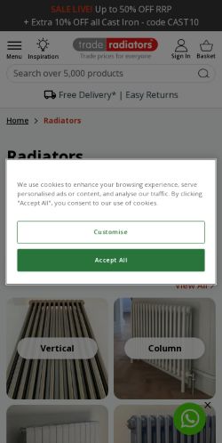 Mobile page screenshot
