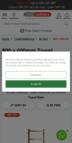 Mobile page screenshot