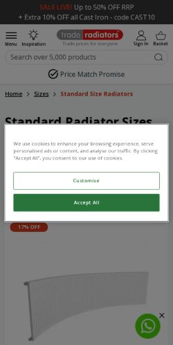 Mobile page screenshot