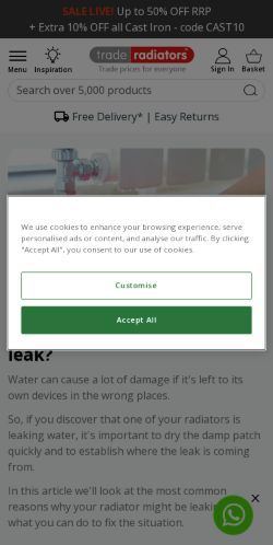 Mobile page screenshot