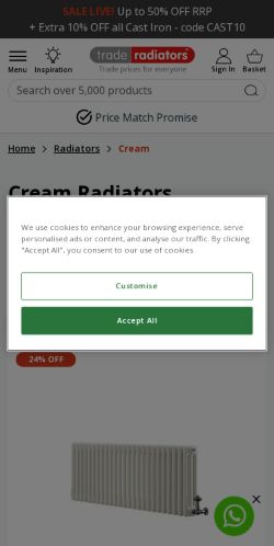 Mobile page screenshot