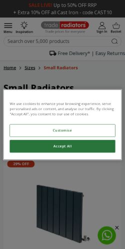 Mobile page screenshot