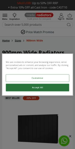 Mobile page screenshot