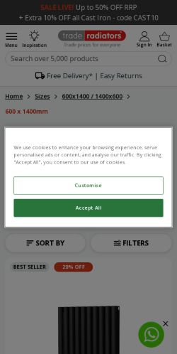 Mobile page screenshot